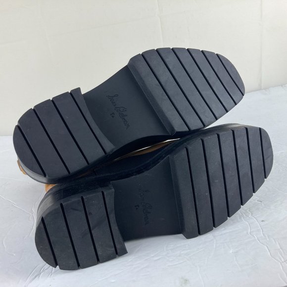 NEW Sam Edelman Womens Sz 8.5 Lulia Brown Suede Chelsea Chunky Heel Platform - Picture 11 of 12